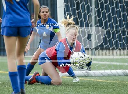 Thumbnail 3 in San Dimas @ St. Genevieve (CIF SS Playoff) photogallery.