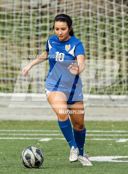 Thumbnail 3 in San Dimas @ St. Genevieve (CIF SS Playoff) photogallery.
