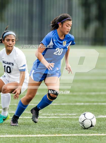 Thumbnail 3 in San Dimas @ St. Genevieve (CIF SS Playoff) photogallery.