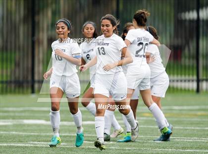 Thumbnail 1 in San Dimas @ St. Genevieve (CIF SS Playoff) photogallery.