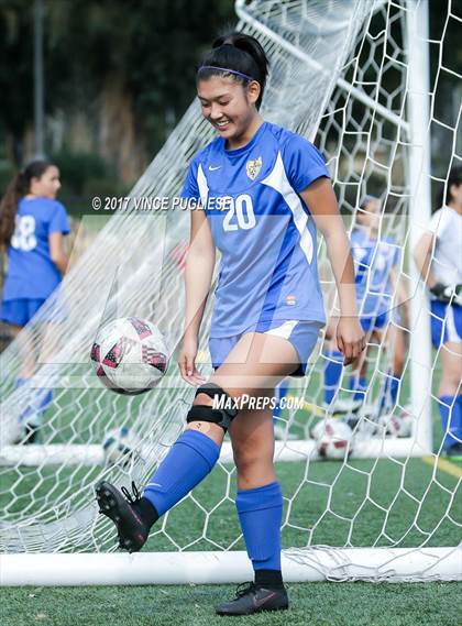Thumbnail 1 in San Dimas @ St. Genevieve (CIF SS Playoff) photogallery.