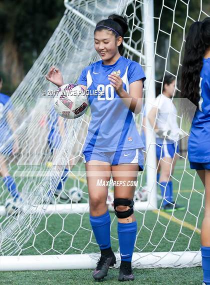 Thumbnail 3 in San Dimas @ St. Genevieve (CIF SS Playoff) photogallery.