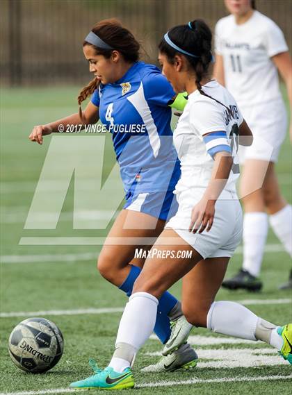 Thumbnail 3 in San Dimas @ St. Genevieve (CIF SS Playoff) photogallery.