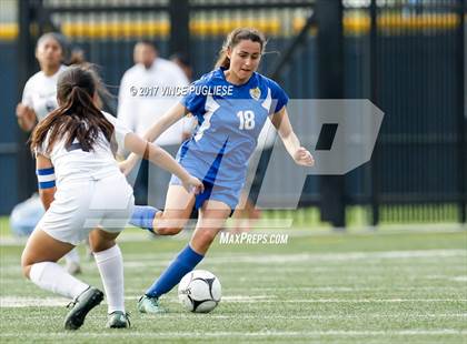 Thumbnail 2 in San Dimas @ St. Genevieve (CIF SS Playoff) photogallery.