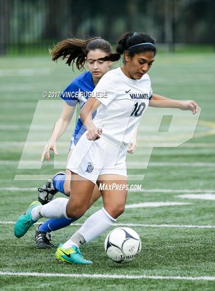 Thumbnail 2 in San Dimas @ St. Genevieve (CIF SS Playoff) photogallery.