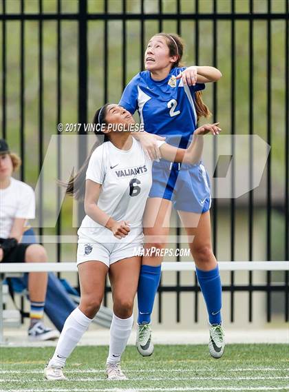 Thumbnail 2 in San Dimas @ St. Genevieve (CIF SS Playoff) photogallery.