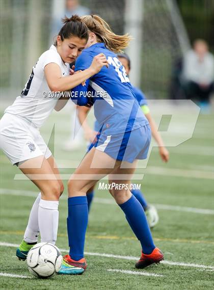 Thumbnail 3 in San Dimas @ St. Genevieve (CIF SS Playoff) photogallery.