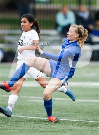 Thumbnail 2 in San Dimas @ St. Genevieve (CIF SS Playoff) photogallery.