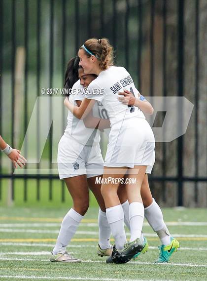 Thumbnail 1 in San Dimas @ St. Genevieve (CIF SS Playoff) photogallery.