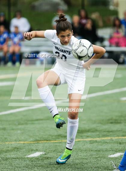Thumbnail 2 in San Dimas @ St. Genevieve (CIF SS Playoff) photogallery.