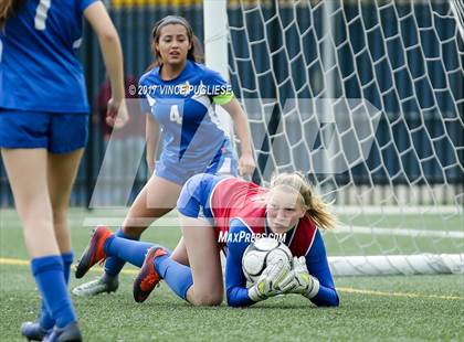 Thumbnail 2 in San Dimas @ St. Genevieve (CIF SS Playoff) photogallery.