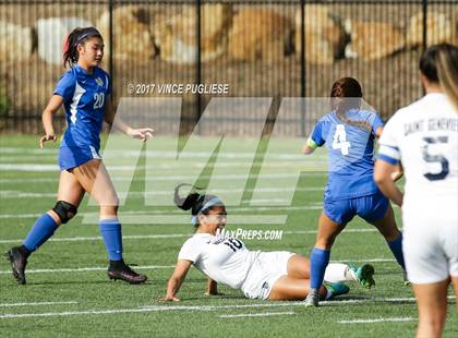 Thumbnail 3 in San Dimas @ St. Genevieve (CIF SS Playoff) photogallery.