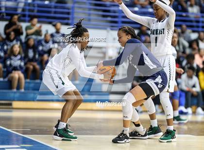 Thumbnail 3 in Southeast Raleigh vs. Millbrook (NCHSAA 4A Regional Championship) photogallery.