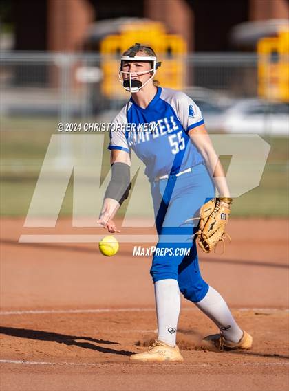 Thumbnail 1 in Grovetown vs. Campbell (GHSA 6A Round 1 Region 4 Regional) photogallery.