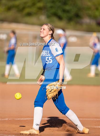 Thumbnail 1 in Grovetown vs. Campbell (GHSA 6A Round 1 Region 4 Regional) photogallery.