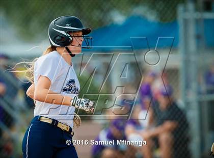 Thumbnail 2 in Elkhorn South vs. Douglas County West/Concordia (Lincoln Public Schools Softball Classic) photogallery.