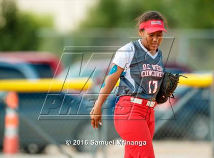 Thumbnail 1 in Elkhorn South vs. Douglas County West/Concordia (Lincoln Public Schools Softball Classic) photogallery.