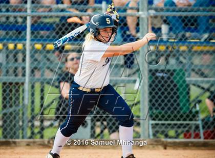 Thumbnail 3 in Elkhorn South vs. Douglas County West/Concordia (Lincoln Public Schools Softball Classic) photogallery.