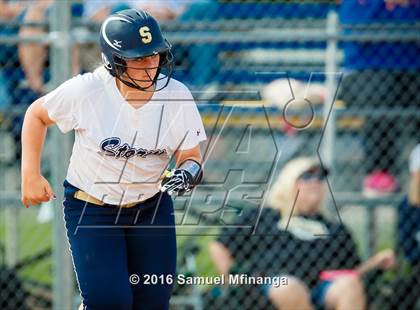 Thumbnail 3 in Elkhorn South vs. Douglas County West/Concordia (Lincoln Public Schools Softball Classic) photogallery.