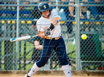 Thumbnail 2 in Elkhorn South vs. Douglas County West/Concordia (Lincoln Public Schools Softball Classic) photogallery.