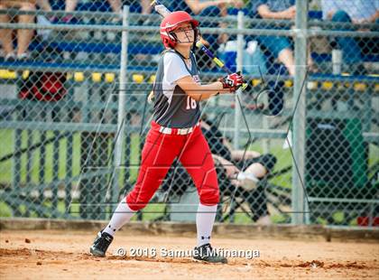 Thumbnail 2 in Elkhorn South vs. Douglas County West/Concordia (Lincoln Public Schools Softball Classic) photogallery.