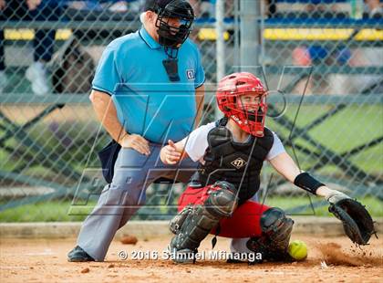 Thumbnail 2 in Elkhorn South vs. Douglas County West/Concordia (Lincoln Public Schools Softball Classic) photogallery.