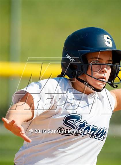 Thumbnail 1 in Elkhorn South vs. Douglas County West/Concordia (Lincoln Public Schools Softball Classic) photogallery.