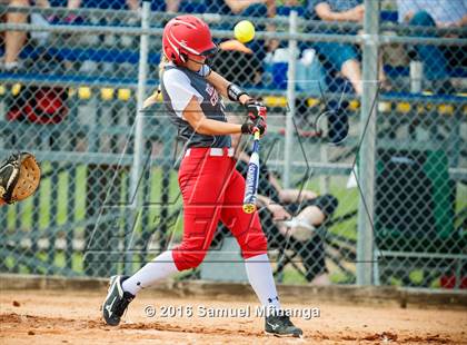 Thumbnail 2 in Elkhorn South vs. Douglas County West/Concordia (Lincoln Public Schools Softball Classic) photogallery.