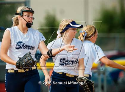 Thumbnail 3 in Elkhorn South vs. Douglas County West/Concordia (Lincoln Public Schools Softball Classic) photogallery.