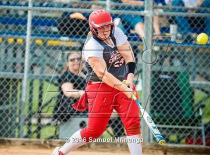 Thumbnail 3 in Elkhorn South vs. Douglas County West/Concordia (Lincoln Public Schools Softball Classic) photogallery.