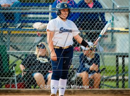 Thumbnail 3 in Elkhorn South vs. Douglas County West/Concordia (Lincoln Public Schools Softball Classic) photogallery.