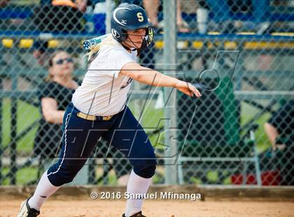 Thumbnail 1 in Elkhorn South vs. Douglas County West/Concordia (Lincoln Public Schools Softball Classic) photogallery.