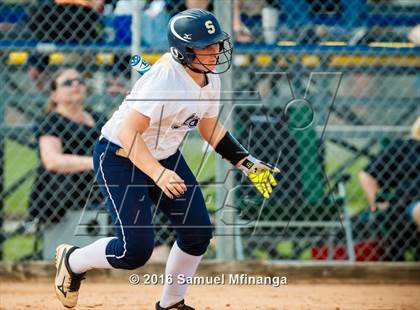 Thumbnail 3 in Elkhorn South vs. Douglas County West/Concordia (Lincoln Public Schools Softball Classic) photogallery.