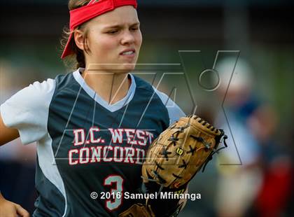 Thumbnail 1 in Elkhorn South vs. Douglas County West/Concordia (Lincoln Public Schools Softball Classic) photogallery.