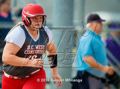 Thumbnail 1 in Elkhorn South vs. Douglas County West/Concordia (Lincoln Public Schools Softball Classic) photogallery.