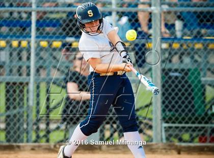 Thumbnail 3 in Elkhorn South vs. Douglas County West/Concordia (Lincoln Public Schools Softball Classic) photogallery.