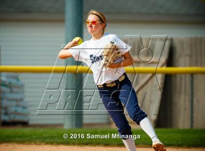 Thumbnail 2 in Elkhorn South vs. Douglas County West/Concordia (Lincoln Public Schools Softball Classic) photogallery.