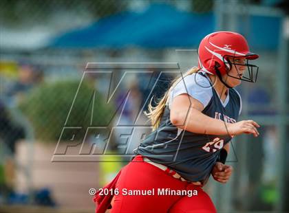 Thumbnail 3 in Elkhorn South vs. Douglas County West/Concordia (Lincoln Public Schools Softball Classic) photogallery.