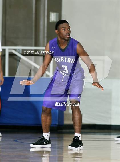 Thumbnail 2 in Morton Ranch vs. Hebron (McDonald's Texas Invitational) photogallery.