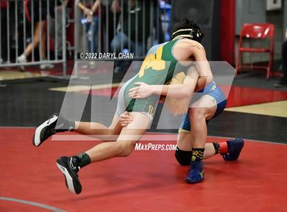 Thumbnail 1 in Long Beach Poly vs John W. North (CIF Southern Section Wrestling Championships) photogallery.