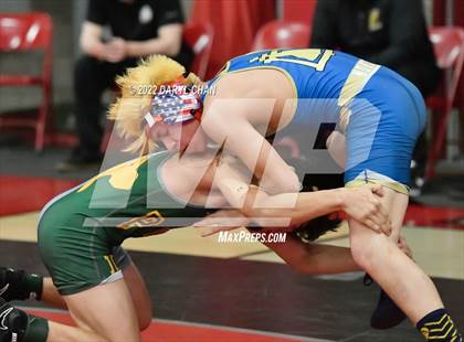 Thumbnail 3 in Long Beach Poly vs John W. North (CIF Southern Section Wrestling Championships) photogallery.