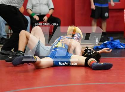 Thumbnail 3 in Long Beach Poly vs John W. North (CIF Southern Section Wrestling Championships) photogallery.