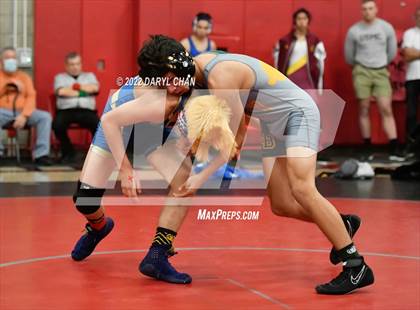Thumbnail 1 in Long Beach Poly vs John W. North (CIF Southern Section Wrestling Championships) photogallery.