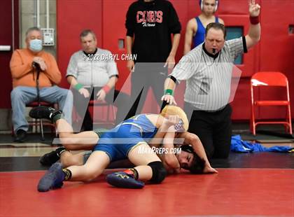 Thumbnail 3 in Long Beach Poly vs John W. North (CIF Southern Section Wrestling Championships) photogallery.