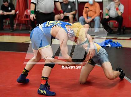 Thumbnail 1 in Long Beach Poly vs John W. North (CIF Southern Section Wrestling Championships) photogallery.