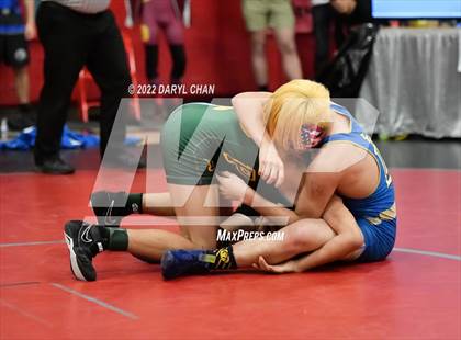 Thumbnail 3 in Long Beach Poly vs John W. North (CIF Southern Section Wrestling Championships) photogallery.