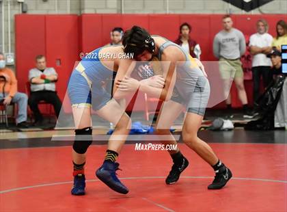Thumbnail 3 in Long Beach Poly vs John W. North (CIF Southern Section Wrestling Championships) photogallery.