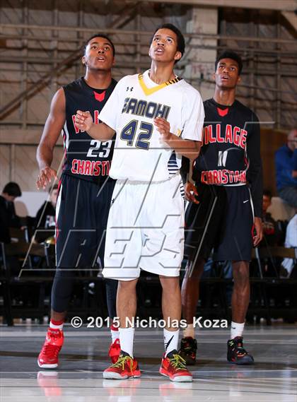 Thumbnail 2 in Santa Monica vs. Village Christian (Jordan Take Flight Challenge) photogallery.