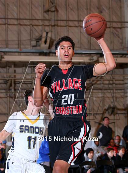 Thumbnail 1 in Santa Monica vs. Village Christian (Jordan Take Flight Challenge) photogallery.