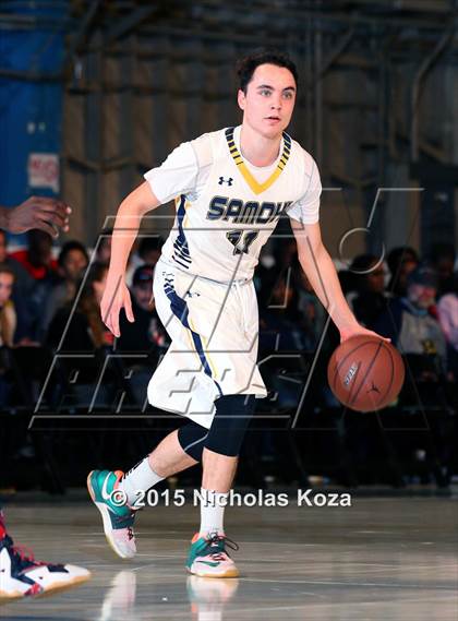 Thumbnail 3 in Santa Monica vs. Village Christian (Jordan Take Flight Challenge) photogallery.